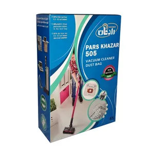 کیسه جاروبرقی رادمان مدل PH-505 بسته 4 عددی مناسب برای جارو برقی پارس خزر