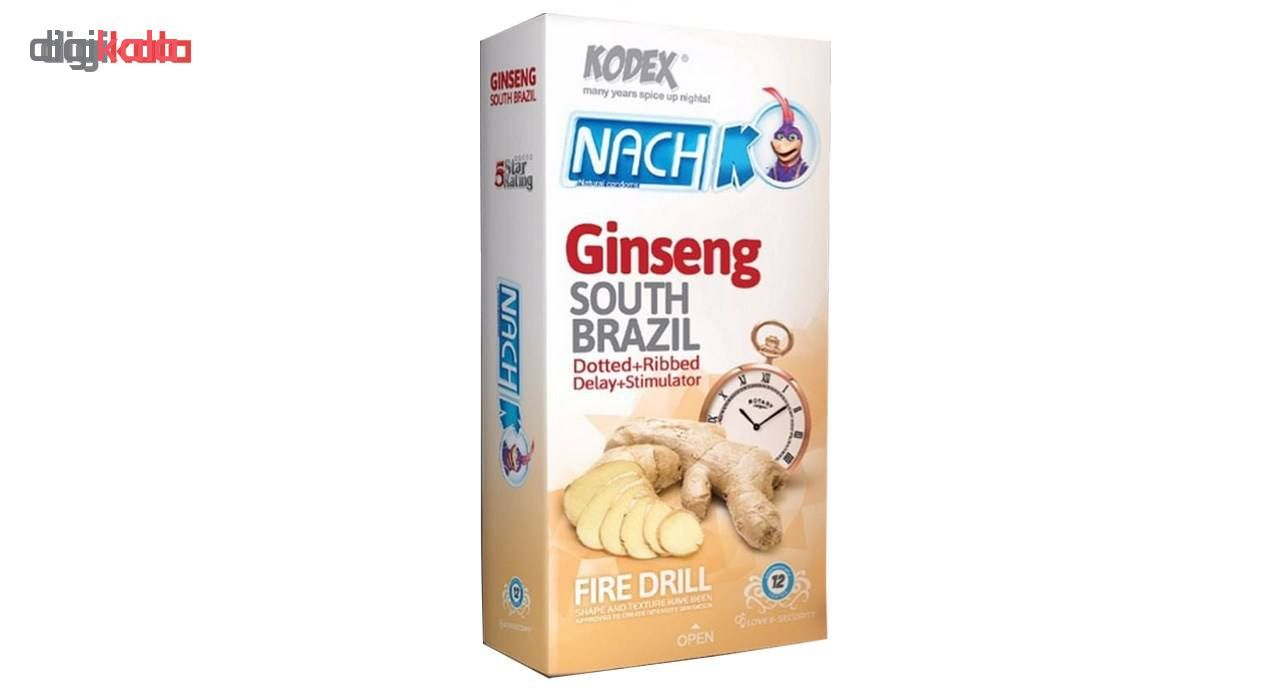 کاندوم ناچ کدکس مدل Ginseng بسته 12 عددی به همراه کاندوم گود لایف مدل کلاسیک مجموعه 2 عددی