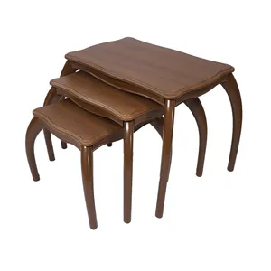 میز عسلی مدل 118TMN مجموعه 3 عددی