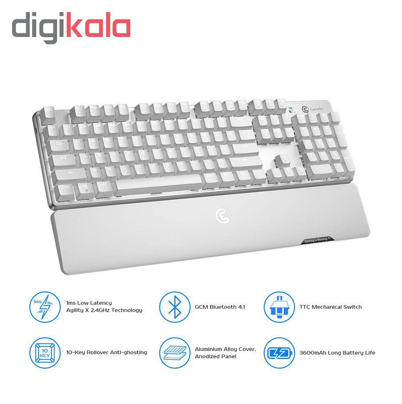 کیبورد بی سیم مخصوص بازی گیمسر مدل GK300 2