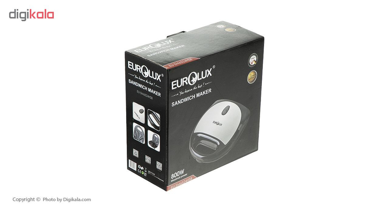 ساندویچ ساز یورولوکس مدل EU-SM6524