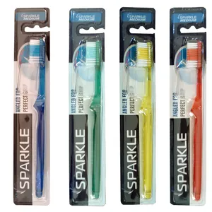 مسواک اسپارکل مدل S4 با برس متوسط بسته 4 عددی