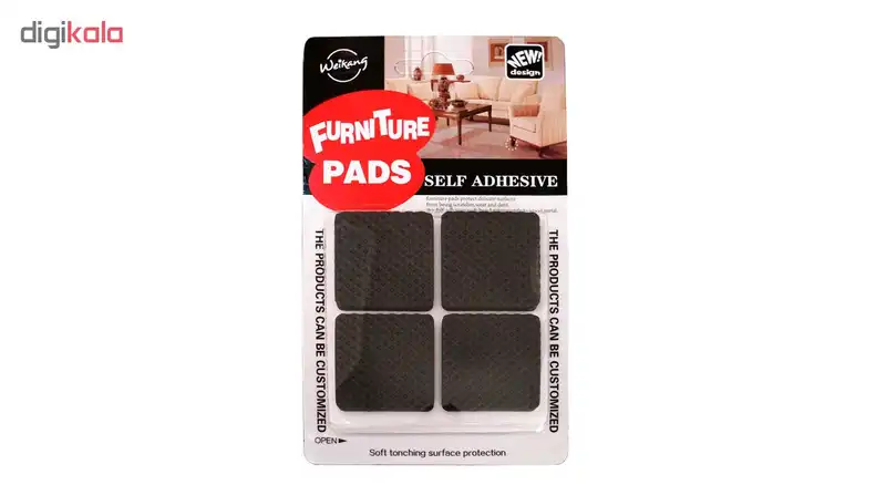 زیر پایه مبل ویکانس کد 888 بسته 8 عددی