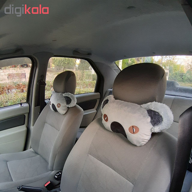 پشت گردنی صندلی خودرو طرح کوالا کد 028 بسته دو عددی