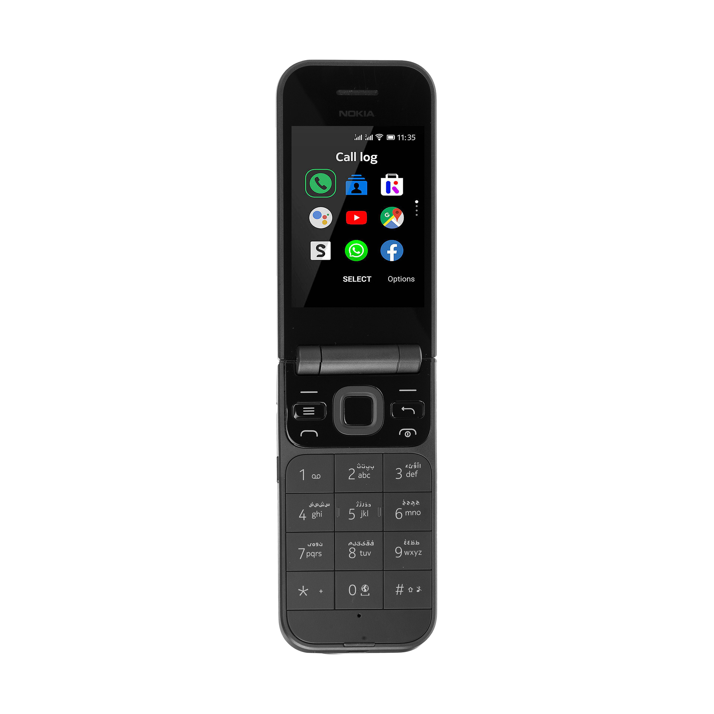 خرید                     گوشی موبایل نوکیا مدل Nokia 2720 Flip دو سیم کارت