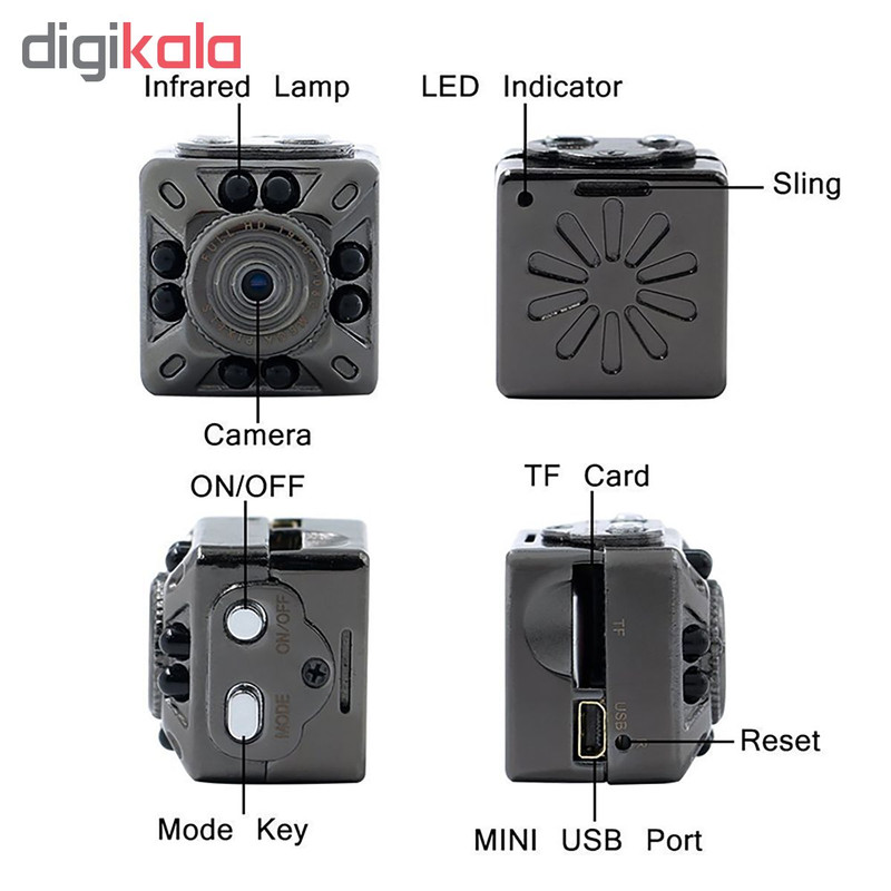 دوربین فیلم برداری ورزشی مدل SQ10 MINI DV
