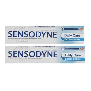 خمیر دندان سنسوداین سری Daily Care مدل Extra Fresh حجم 50 میلی لیتر مجموعه 2 عددی