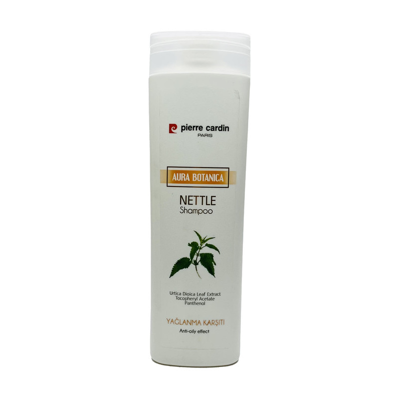 شامپو مو پیر کاردین مدل NETTLE مناسب برای موهای چرب و دارای شوره خفیف حجم 360 میلی لیتر