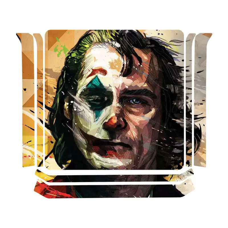 برچسب پلی استیشن 4 اسلیم طرح دلقک کد ۰۲