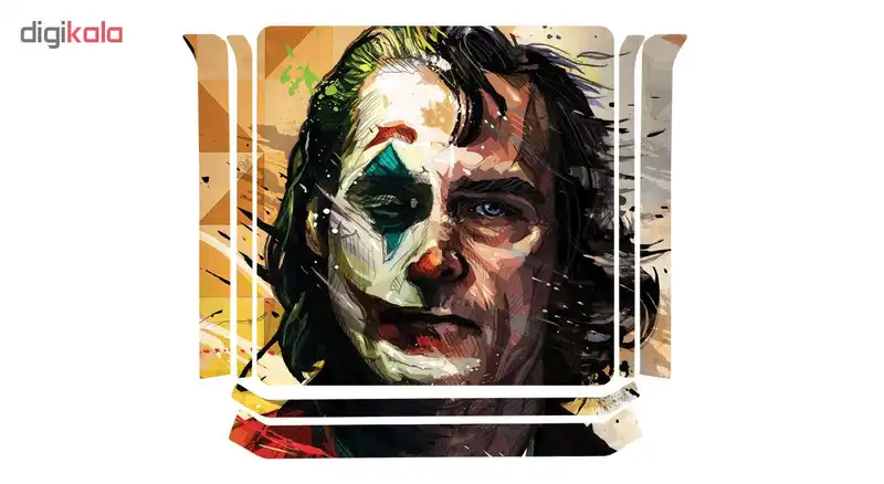 برچسب پلی استیشن 4 اسلیم طرح دلقک کد ۰۲