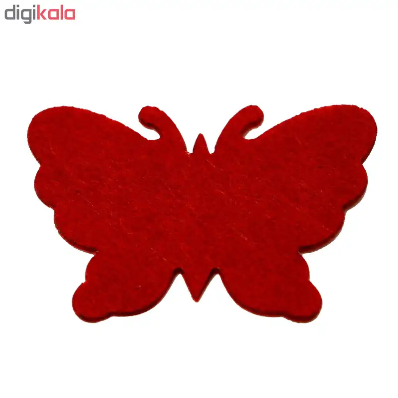 الگو نمد طرح پروانه مدل ONP10 بسته 8 عددی