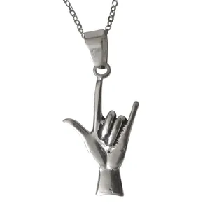 گردنبند نقره مردانه سورئال دیزاین مدل Gang