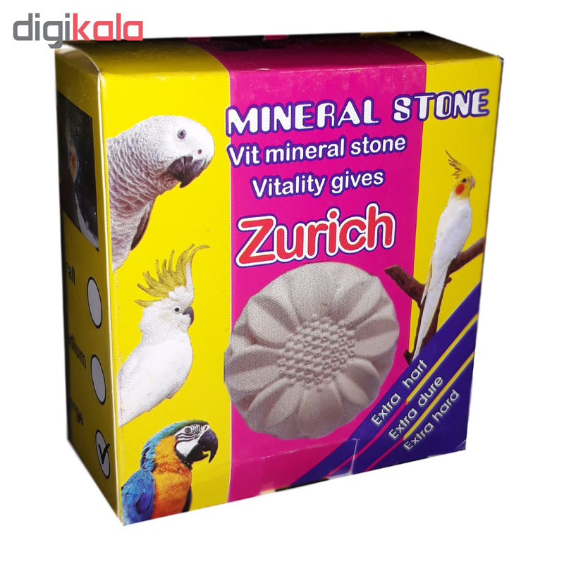 سنگ کلسیم پرنده زوریچ کد 0112 وزن 80 گرم