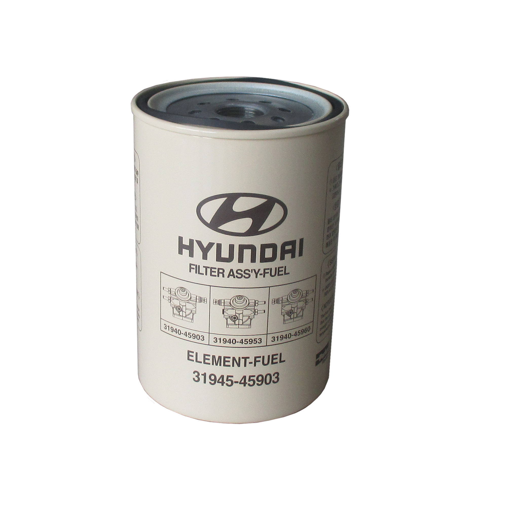 فیلتر سوخت خودرو هیوندای جنیون پارتز کد 107 مناسب برای کامیونت هیوندای HD65/HD78