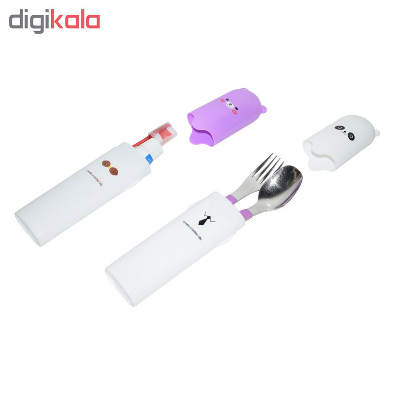 محافظ مسواک مدل Bears 1 مجموعه 2 عددی