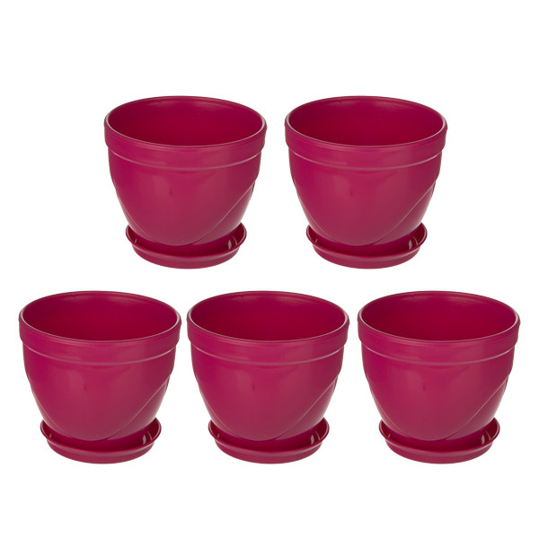 گلدان نارون کد 10 مجموعه 5 عددی گلدان نارون کد 10 مجموعه 5 عددی