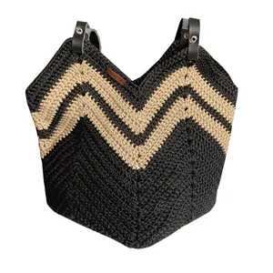 کیف بافتنی برفی کد 07
