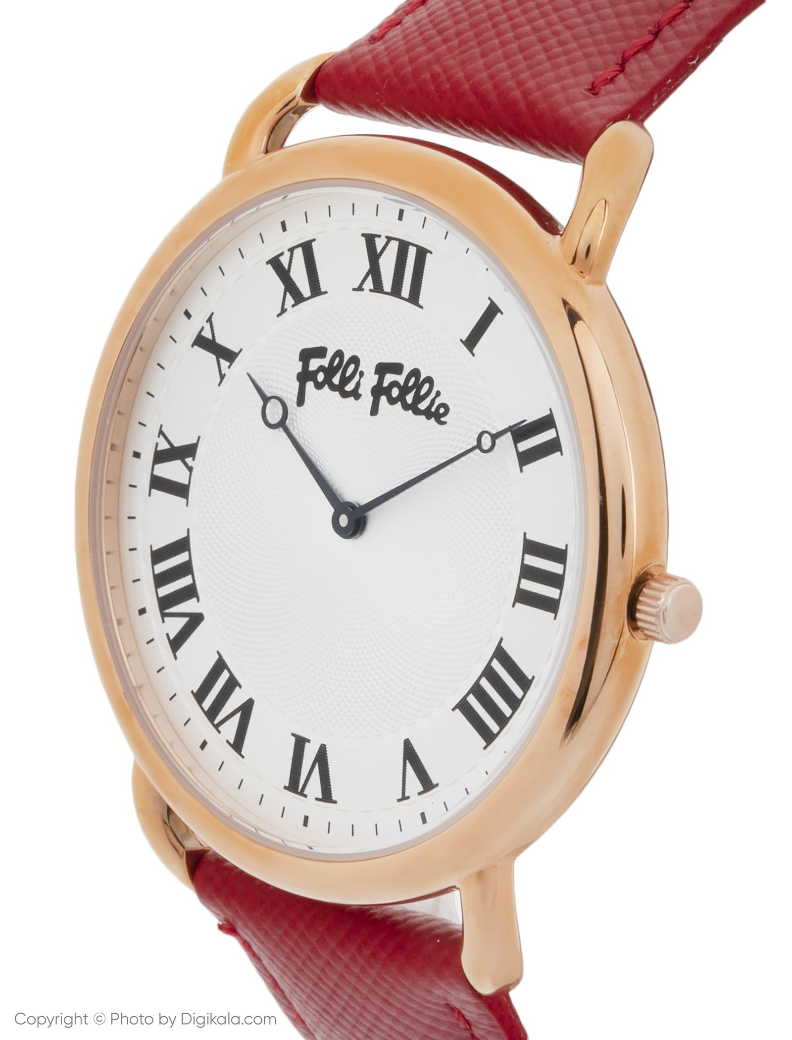 ساعت مچی عقربه ای زنانه فولی فولیه مدل WF16R014SPS-DR (بدون جعبه اورجینال) - قرمز - 3