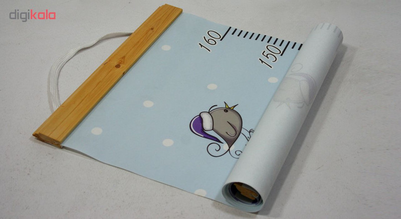 متر اندازه گیری کودک طرح خرس شال دار کد 65