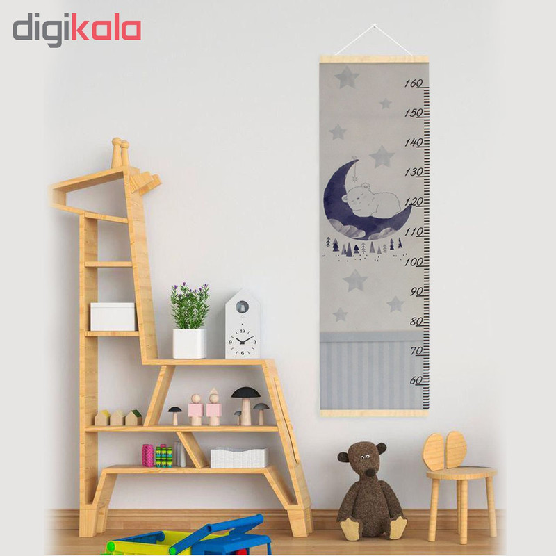 متر اندازه گیری کودک طرح خرس و ستاره کد 66