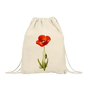 کوله پشتی طرح تک گل کد 0021
