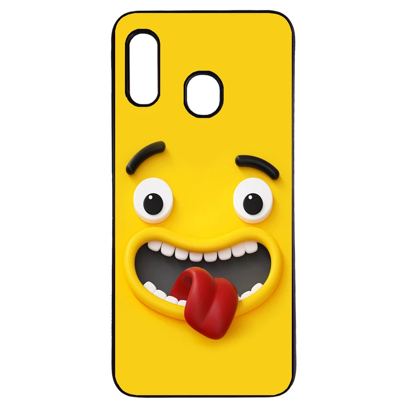 کاور طرح شکلک کد 43171 مناسب برای گوشی موبایل سامسونگ galaxy a30