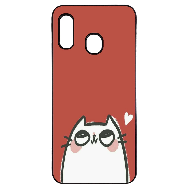 کاور طرح گربه کد 43171 مناسب برای گوشی موبایل سامسونگ galaxy a30