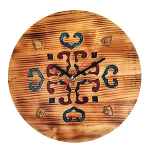 ساعت معرق کاری طرح اسلیمی کد Ch.R 001