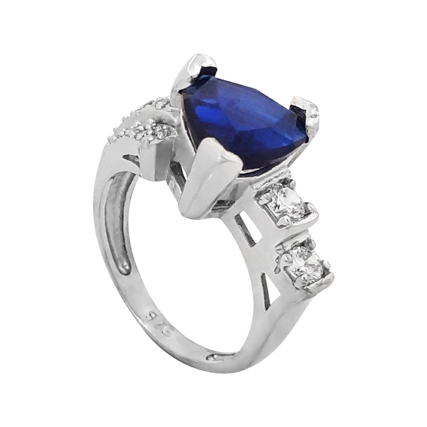 انگشتر نقره زنانه کد R192PB