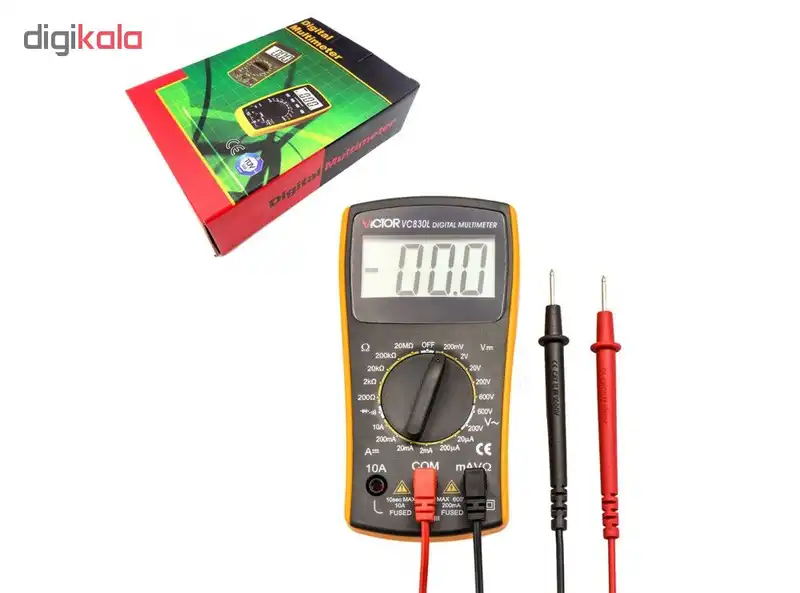مولتی متر دیجیتال ویکتور مدل VC830L