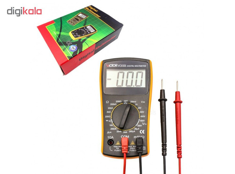 مولتی متر دیجیتال ویکتور مدل VC830L