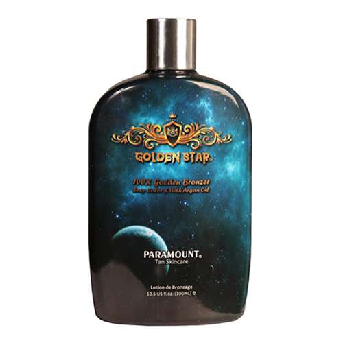 لوسیون سولاریوم بدن پارامونت مدل Golden Star حجم 300 میلی لیتر