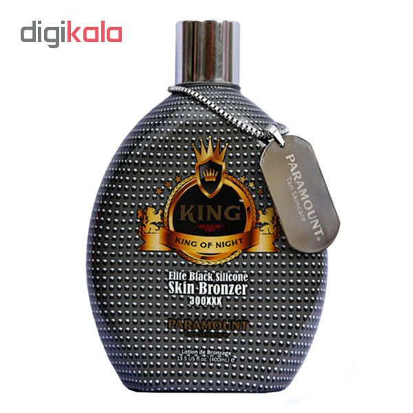 لوسیون سولاریوم بدن پارامونت مدل King Of Night حجم 400 میلی لیتر