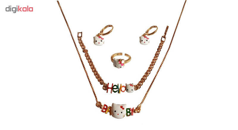 ست دخترانه طرح کیتی کد E-123