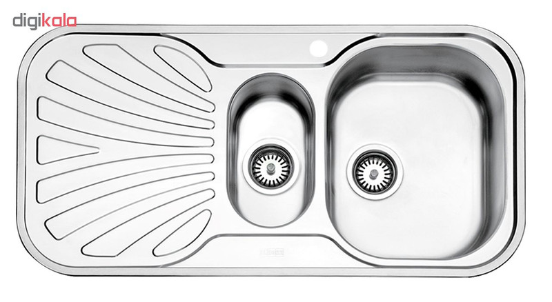 سینک استیل البرز کد 510 توکار