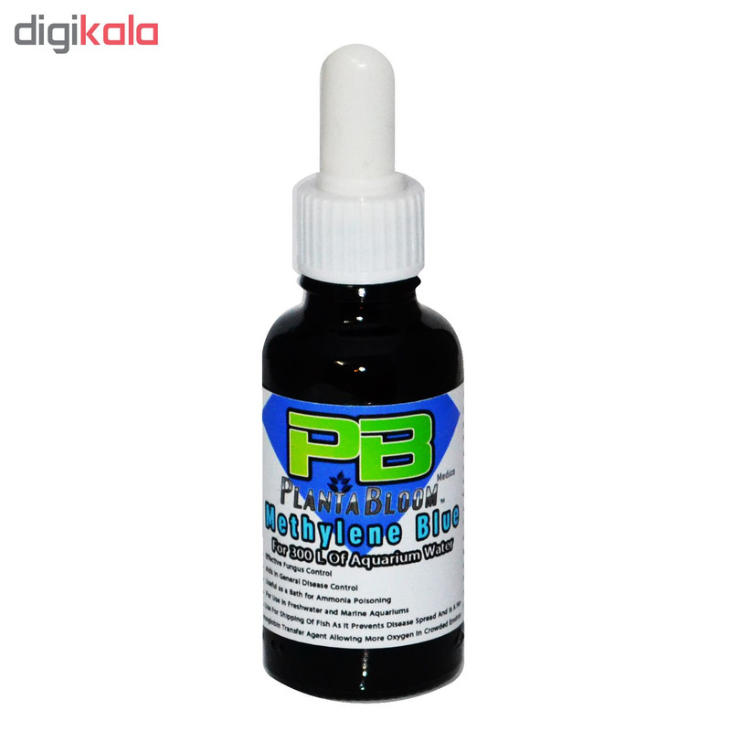 محلول ضد عفونی متیلن بلو آکواریوم پلنتا بلوم کد KABP01 حجم 30 میلی لیتر