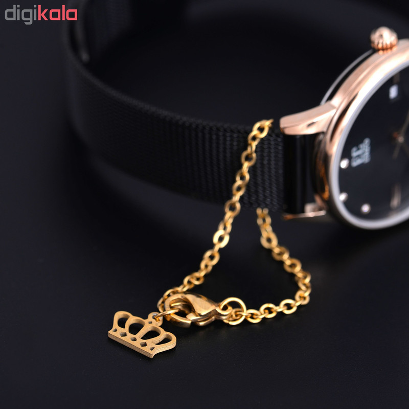 آویز ساعت زنانه طرح تاج کد AS1086