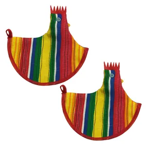 دستگیره آشپزخانه مدل خروس مجموعه 2 عددی