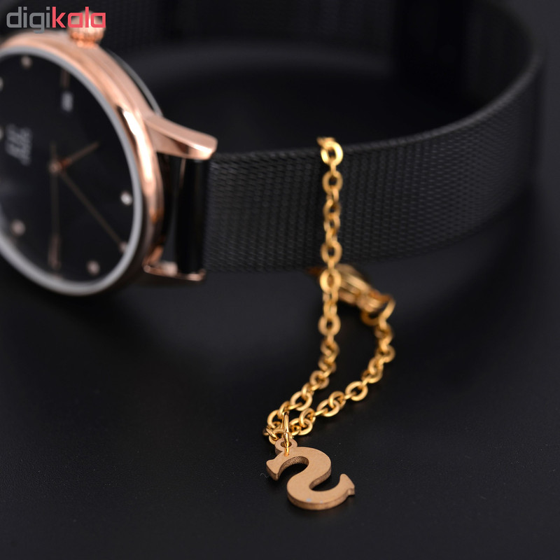 آویز ساعت زنانه طرح S کد AS1092