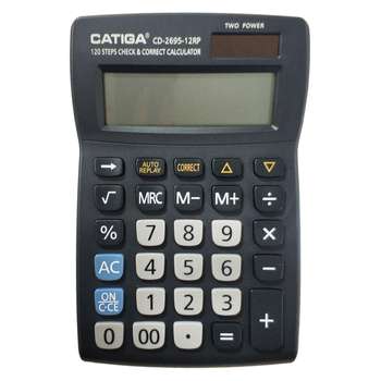 ماشین حساب کاتیگامدل CD-2695-12RP