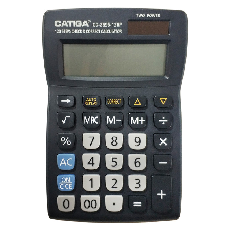 ماشین حساب کاتیگا  مدل CD-2695-12RP