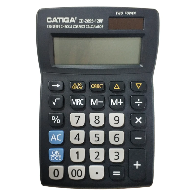 ماشین حساب کاتیگا مدل CD-2695-12RP