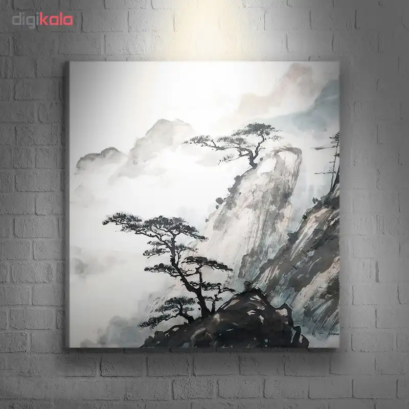 تابلو بوم طرح نقاشی ژاپنی کد 010