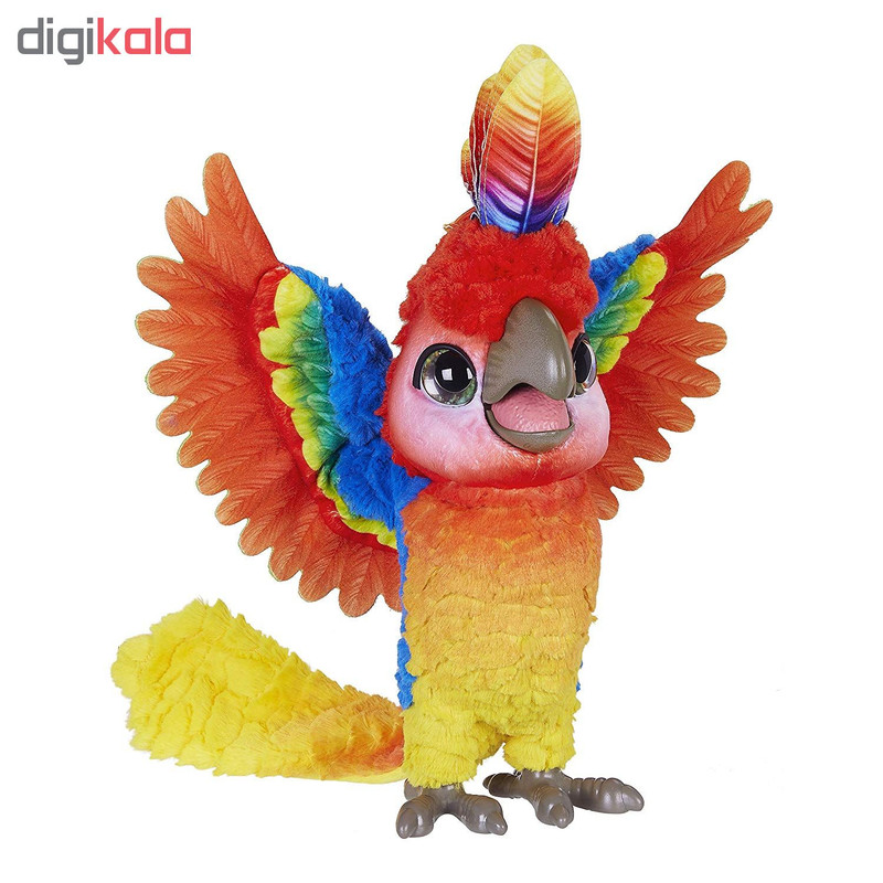 ربات هسبرو سری FurReal مدل طوطی Show Bird