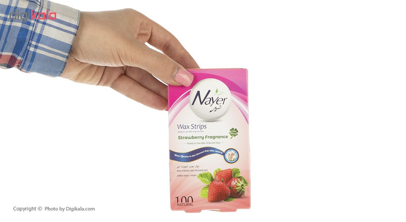 نوار موبر نیر مدل Strawberry بسته 24 عددی