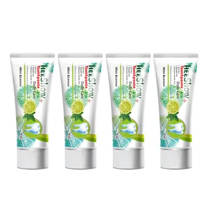 خمیر دندان  هیشو ریک مدل mint & lemon حجم 75 میلی لیتر مجموعه 4 عددی