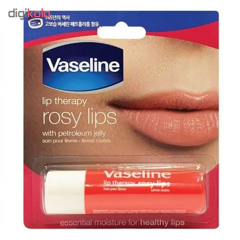 بالم لب وازلین مدل Rosy