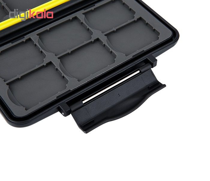 کیف محافظ کارت حافظه جی جی سی مدل MC-SD6CF3