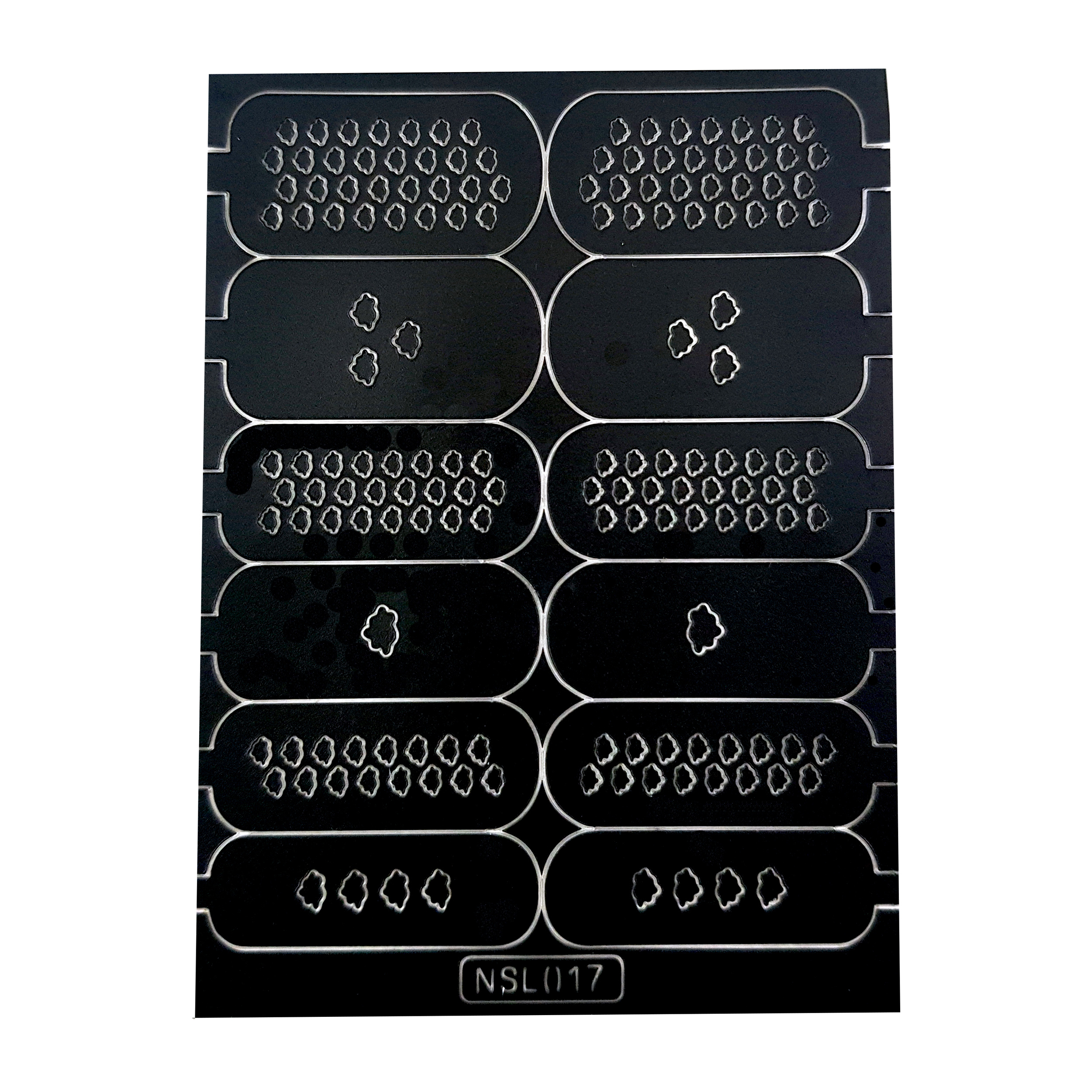 شابلون طراحی ناخن کد N1200