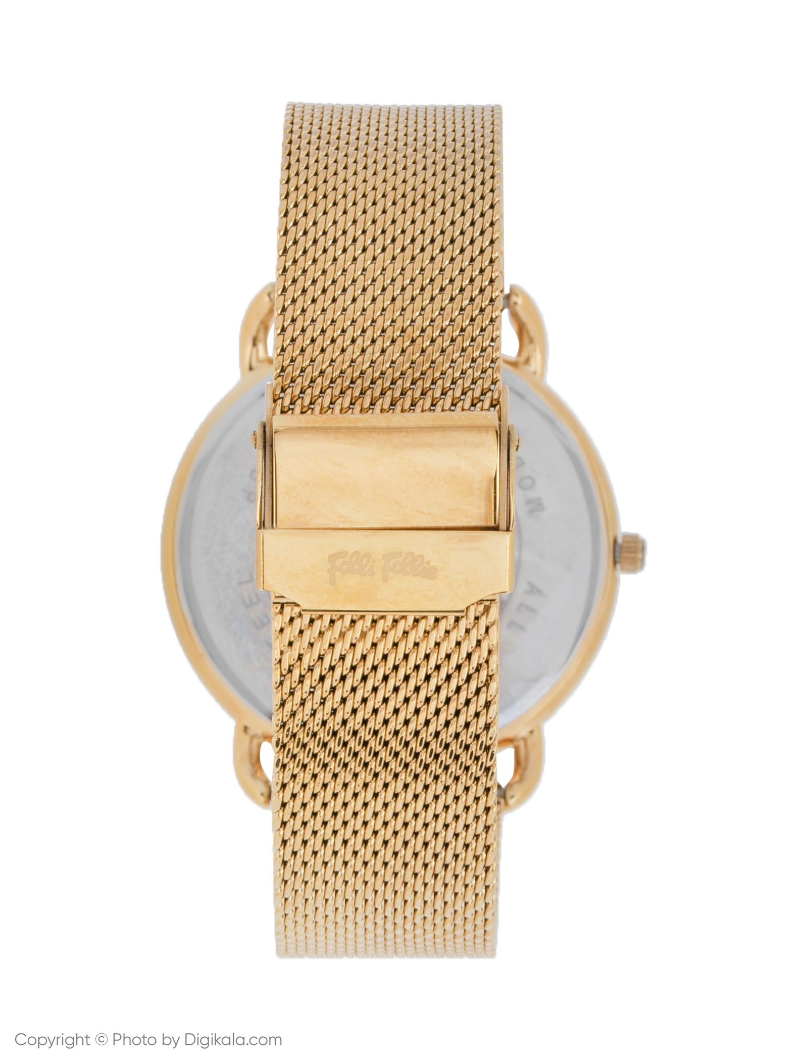 ساعت مچی عقربه ای زنانه فولی فولیه مدل WF16G014BPZ (بدون جعبه اورجینال) - طلایی - 3